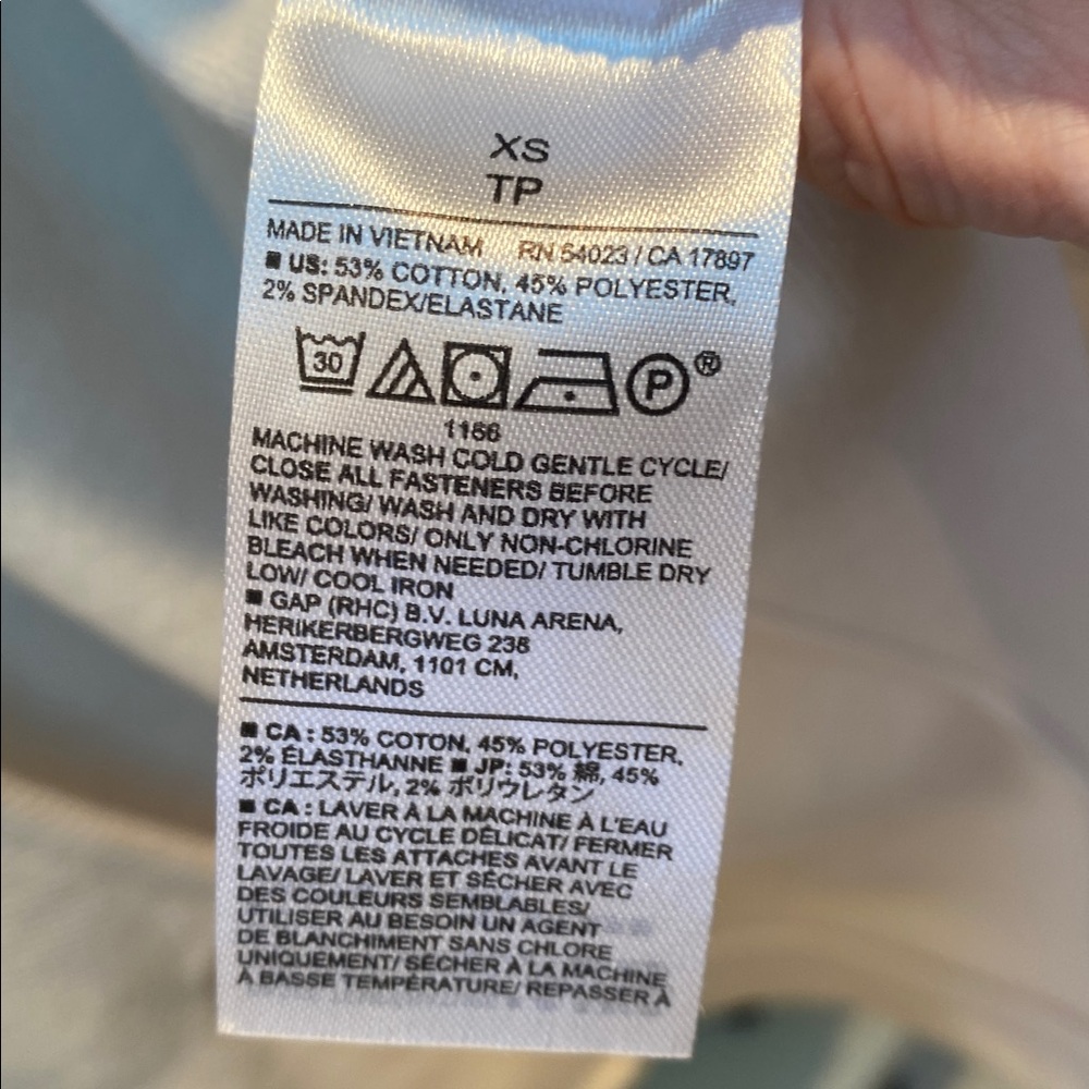 Banana Republic Cream Jacket - LIKE NEW!  Size XS - Picture 9 of 10